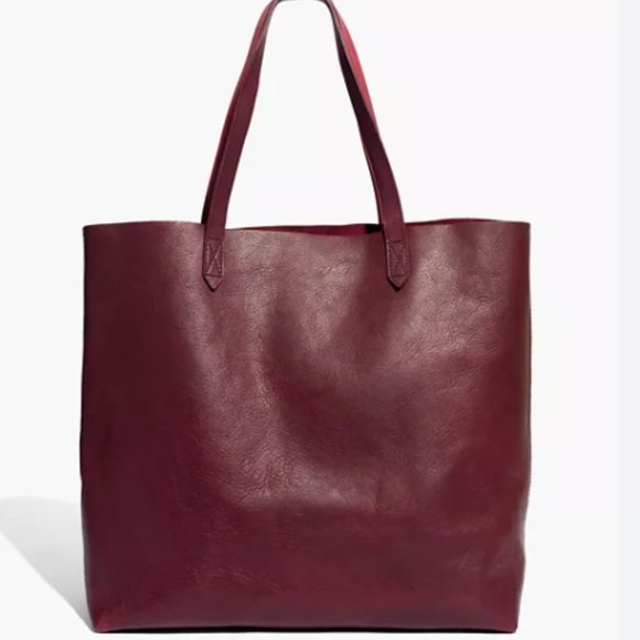 Madewell Bags Madewell Transport Tote In Dark Poshmark